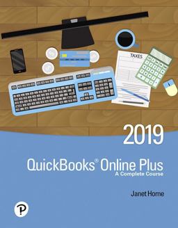 QuickBooks Online Plus A Complete Course 2019 3rd 9780135202005 Front Cover
