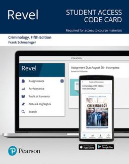 Revel for Criminology (Justice Series) -- Access Card