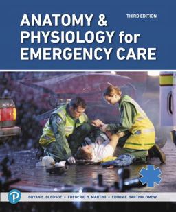 Anatomy and Physiology for Emergency Care 3rd 9780135211458 Front Cover