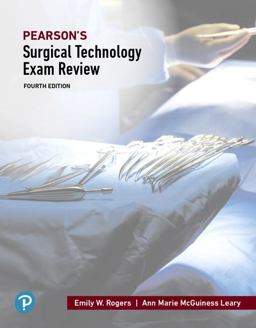 Pearson's Surgical Technology Exam Review:  9780135213421 Front Cover