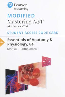 Modified Mastering a&P with Pearson EText -- Standalone Access Card -- for Essentials of Anatomy and Physiology Modified Mastering a&P with Pearson EText -- Standalone Access Card -- for Essentials of Anatomy and Physiology