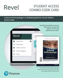 Revel for Cultural Anthropology in a Globalizing World -- Combo Access Card