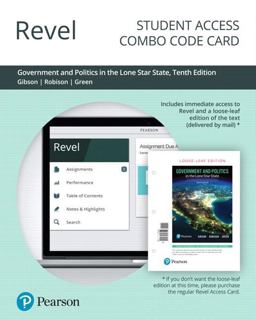 Revel for Government and Politics in the Lone Star State -- Combo Access Card