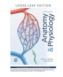 Anatomy and Physiology, Loose-Leaf Plus Mastering a&P with Pearson EText -- Access Card Package Anatomy and Physiology, Loose-Leaf Plus Mastering a&P with Pearson EText -- Access Card Package