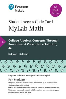 Corequisite Support for College Algebra