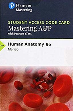 Mastering a&P with Pearson EText -- Standalone Access Card -- for Human Anatomy Mastering a&P with Pearson EText -- Standalone Access Card -- for Human Anatomy