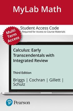 Mylab Math with Pearson eText -- 24-Month Standalone Access Card -- For Calculus