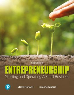 MyLab Entrepreneurship with Pearson EText -- Access Card -- for Entrepreneurship Starting and Operating a Small Business 5th 9780135247228 Front Cover