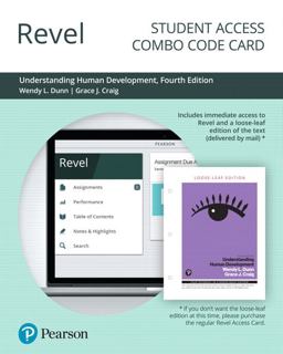 Revel for Understanding Human Development -- Combo Access Card Revel for Understanding Human Development -- Combo Access Card