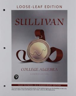 College Algebra, Loose-Leaf Edition Plus NEW Mylab Math -- Access Card Package