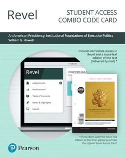 Revel for An American Presidency -- Student Access Combo Code Card