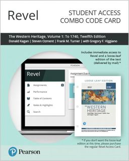 Revel for the Western Heritage, Volume 1 -- Combo Access Card