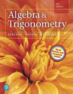 Algebra and Trigonometry Mylab Revision with Corequisite Support -- Mylab Math with Pearson EText Access Code