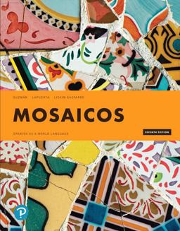 Mosaicos Spanish As a World Language -- Loose-Leaf Edition 7th 9780135304778 Front Cover
