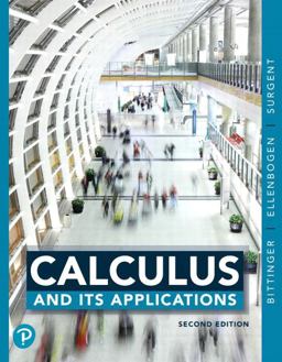 Calculus and Its Applications Plus Mylab Math with Pearson EText -- Title-Specific Access Card Package