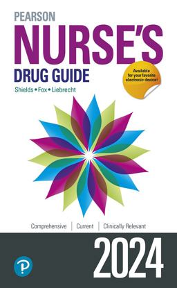     NURSE'S DRUG GUIDE 2024  9780135317266 Front Cover