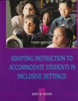Adapting Instruction to Accommodate 3rd 9780135321102 Front Cover