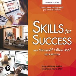 Skills for Success with Microsoft Office 2019 Introductory  9780135366479 Front Cover