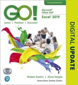 GO! with Microsoft Office 365, Excel 2019 Comprehensive  9780135442685 Front Cover