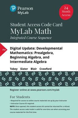 MyLab Math with Pearson EText -- Life of Edition Standalone Access Card -- for Developmental Mathematics