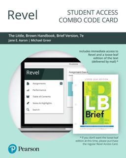 Revel for the Little, Brown Handbook, Brief Version -- Combo Access Card