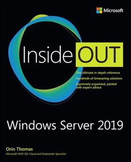 Windows Server 2019 Inside Out  9780135492277 Front Cover