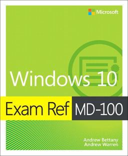 Exam Ref MD-100 Windows 10  9780135560594 Front Cover