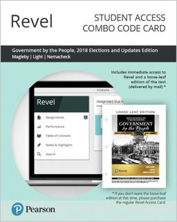 Revel for Government by the People, 2018 Elections and Updates Edition -- Combo Access Card