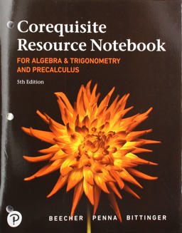 Corequisite Resource Notebook for Algebra and Trigonometry and Precalculus