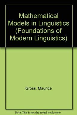 Mathematical Models in Linguistics