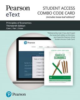 Pearson EText for Principles of Economics -- Combo Access Card