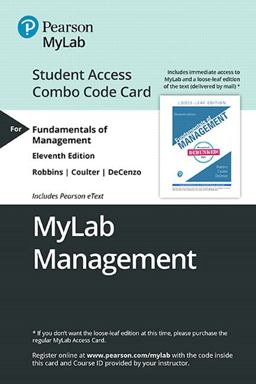 MyLab Management for Fundamentals of Management -- Combo Access Card