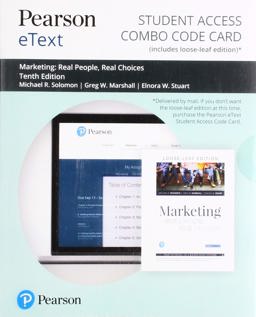 Pearson EText for Marketing