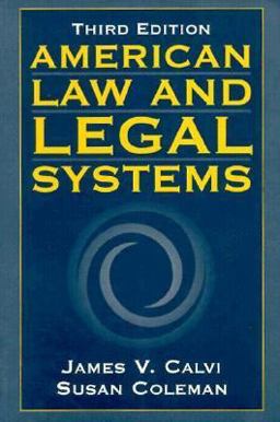 American Law and the Legal System