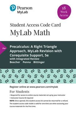 MyLab Math with Pearson EText -- Standalone Access Card -- for Precalculus