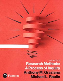 RESEARCH METHODS:PROCCESS OF INQUIRY  9780135705056 Front Cover