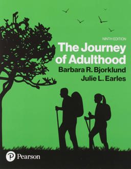 JOURNEY OF ADULTHOOD  9780135705117 Front Cover