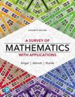 A Survey of Mathematics with Applications [rental Edition]
