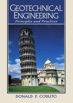 Geotechnical Engineering  9780135763803 Front Cover