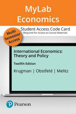 MyLab Economics with Pearson EText -- Access Card -- for International Economics