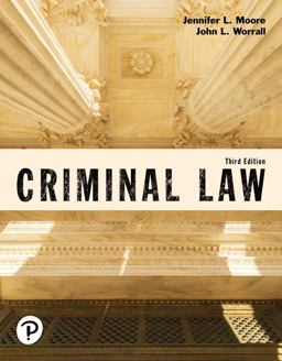 Criminal Law (Justice Series) , Loose-Leaf Edition 3rd 9780135777626 Front Cover