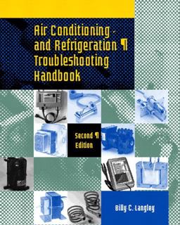 Air Conditioning and Refrigeration Troubleshooting Handbook 2nd 9780135787410 Front Cover