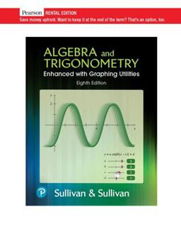 Algebra and Trigonometry