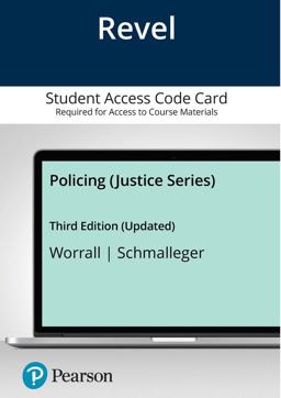 REVEL for Policing (Justice Series) -- Access Card