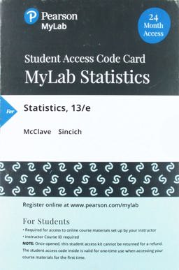 MyLab Statistics with Pearson EText -- Standalone Access Card -- for Statistics