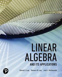 Student Study Guide Linear Algebra 6th 9780135851234 Front Cover