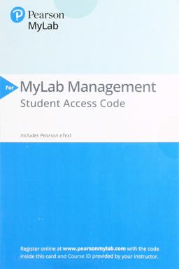 2019 Mylab Management with Pearson EText -- Access Card -- for International Business