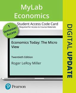 MyLab Economics with Pearson EText -- Access Card -- for Economics Today