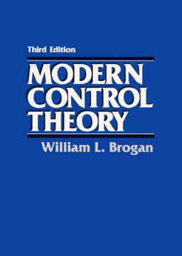 Modern Control Theory 3rd 9780135897638 Front Cover