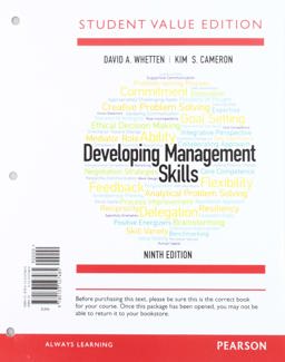 Developing Management Skills